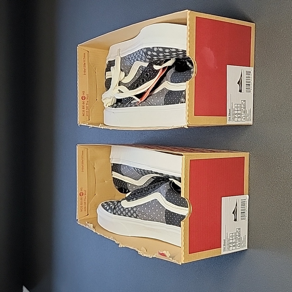 Vans Old Skool Tie Print Patchwork - Picture 16 of 16
